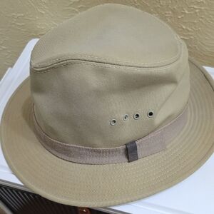 Country Gentleman Tan Safari Hat Outdoor Accessory